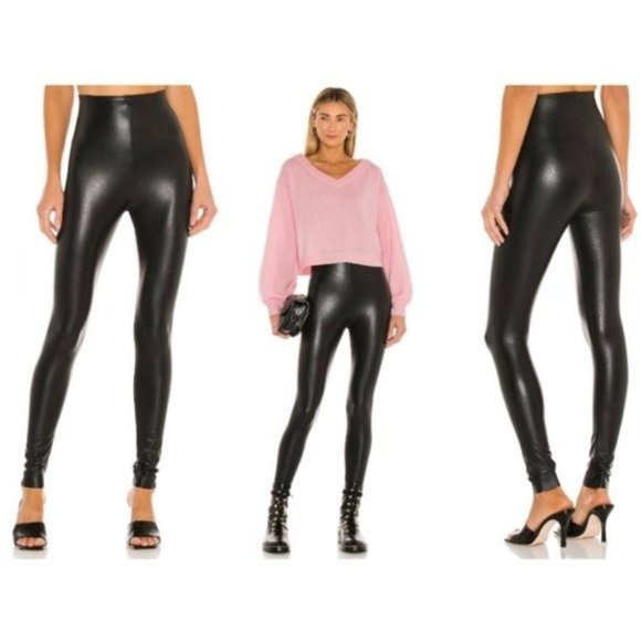 ✨ Commando Perfect Control Faux Leather Leggings ✨ - Picture 2 of 7